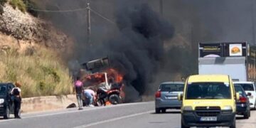 Φρικτό Τροχαίο: Νεκρός ο οδηγός-Βαριά τραυματισμένη η σύντροφός του[Σοκαριστικές Εικόνες]