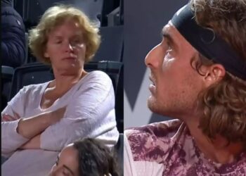 Χαμός με τον Τσιτσιπά: Έβρισε και έδιωξε τη μάνα του από το γήπεδο – «Μην μου μιλάς στα Ρώσικα – Είσαι «μ@@@μενη»;»