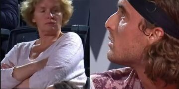 Χαμός με τον Τσιτσιπά: Έβρισε και έδιωξε τη μάνα του από το γήπεδο – «Μην μου μιλάς στα Ρώσικα – Είσαι «μ@@@μενη»;»