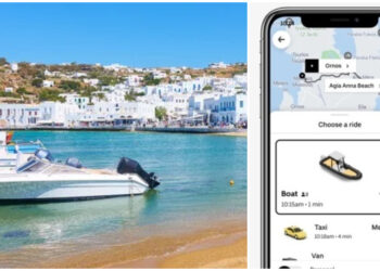 Μύκονος – Θαλάσσια ταξί με την Uber Boat: Νέα υπηρεσία μεταφοράς με σκάφος στο νησί των ανέμων