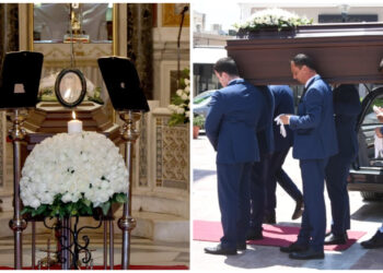 Γιάννης Βογιατζής: Θρήνος στο τελευταίο «αντίο» στον αγαπημένο τραγουδιστή-Δείτε Φωτογραφίες