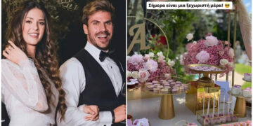 Άκης Πετρετζίκης – Κωνσταντίνα Παπαμιχαήλ: Βάφτισαν την κόρη τους – Το ιδιαίτερο όνομα που επέλεξαν