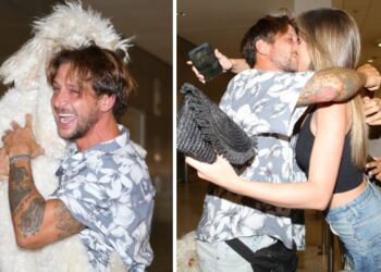 Επέστρεψε στην Ελλάδα ο Ηλίας Μπόγδανος – Στο αεροδρόμιο για να τον υποδεχτεί η Αλεξάνδρα Εξαρχοπούλου