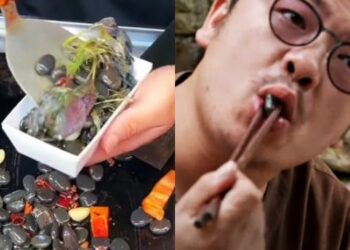 Οι τηγανητές… πέτρες είναι η νέα τάση στο street food της Κίνας