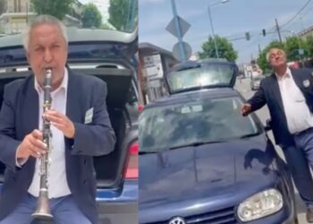 Λαρισαίος επιχειρηματίας το τερμάτισε – Πουλάει αυτοκίνητα με συνοδεία κλαρίνου[video]
