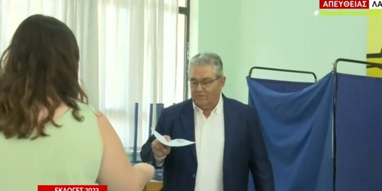 Alldaynews.gr Εκλογές 2023-Μεγάλη Γκάφα: Δεν έδωσαν στον Δημήτρη Κουτσούμπα ψηφοδέλτιο του ΚΚΕ