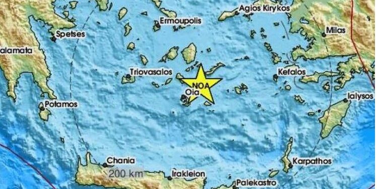 Alldaynews.gr ”Τρέμουν” οι Κυκλάδες: Σεισμός 4,2 Ρίχτερ ανάμεσα σε Σαντορίνη και Αμοργό