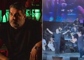 Βασίλης Μπισμπίκης: Χορεύει ζεϊμπέκικο πλάι στον Στέλιο Διονυσίου[video]