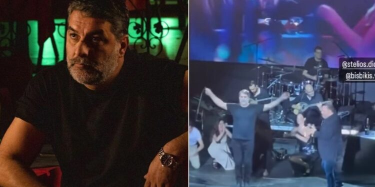 Βασίλης Μπισμπίκης: Χορεύει ζεϊμπέκικο πλάι στον Στέλιο Διονυσίου[video]