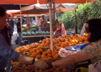 Ο Άδωνις Γεωργιάδης είχε τα «τυχερά» του σε λαϊκή αγορά – «Αλανιάρη και ζημιάρη» του φώναζε μια πωλήτρια ενθουσιασμένη