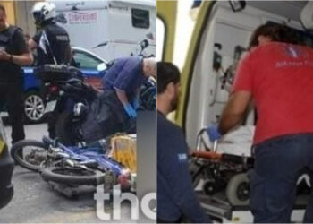 ΠΡΙΝ ΛΙΓΟ-Φριkτός θάνατος ντελιβερά: Χτυπήθηκε διαδοχικά από αυτοκίνητο και λεωφορείο[video]