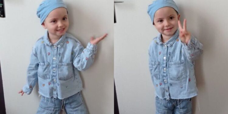 Επέστρεψε νικήτρια στην Ελλάδα: H 3χρονη Μαρία από τη Χαλκιδική έδωσε δύσκολη μάχη με τον καpκίνο και τον «κέρδισε»