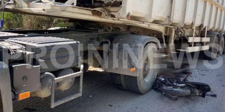 Τροχαίο φορτηγό