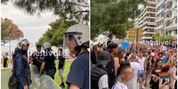 Alldaynews.gr Thessaloniki Pride: Ανήλικοι πέταξαν πέτρες και εξύβρισαν συμμετέχοντες στην “παρέλαση υπερηφάνειας” (video)