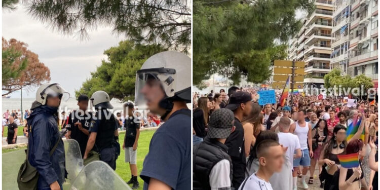 Alldaynews.gr Thessaloniki Pride: Ανήλικοι πέταξαν πέτρες και εξύβρισαν συμμετέχοντες στην “παρέλαση υπερηφάνειας” (video)