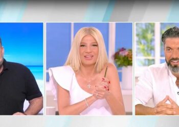 Alldaynews.gr Χαμός με τον Μαρτίκα: Άλαλη η Σκορδά – “Για ποιον λόγο λες ένα τέτοιο ψέμα δημόσια;” (video)