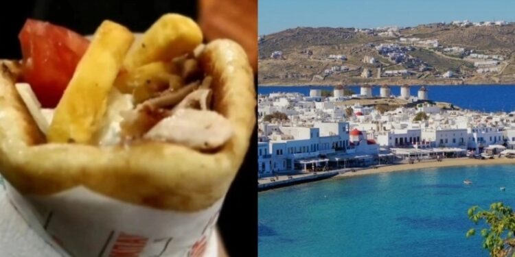 Alldaynews.gr ΔΕΝ βάζουν Μυαλό! Σουβλάκι στη Μύκονο: Έως 15 ευρώ το τυλιχτό – ”Φωτιά” οι τιμές σε Χαλκιδική, νησιά (video)
