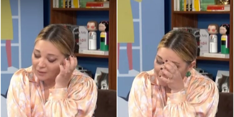 Nάνσυ Ζαμπέτογλου: Έβαλε τα κλάματα στον αέρα της εκπομπής – «Τώρα αυτό γιατί το είπες;»[video]