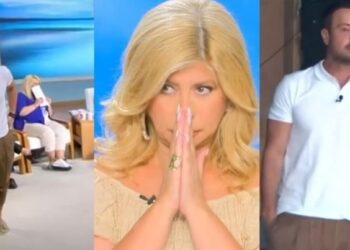 «Μας τα έχεις κάνει τσουρέκια, γλυφτράκι, παπαγαλάκι» – Αποχώρησε έξαλλος ο Κουσουλός από το παλτό του ”Aλήθειες με τη Ζήνα”