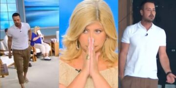 «Μας τα έχεις κάνει τσουρέκια, γλυφτράκι, παπαγαλάκι» – Αποχώρησε έξαλλος ο Κουσουλός από το παλτό του ”Aλήθειες με τη Ζήνα”