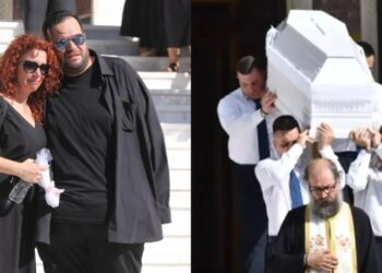 Τζίνα Ντρούλις: Θλίψη στην κηδεία της δημοσιογράφου – Συντετριμμένος ο Φίλιππος Καμπούρης