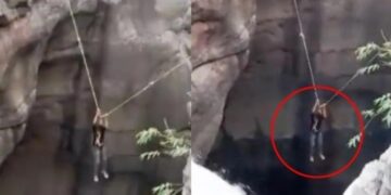 Alldaynews.gr Απίστευτο βίντεο δείχνει την στιγμή που άνδρας πέφτει σε ποτάμι στην προσπάθεια του να βγάλει selfie: Σώθηκε από θαύμα (video)