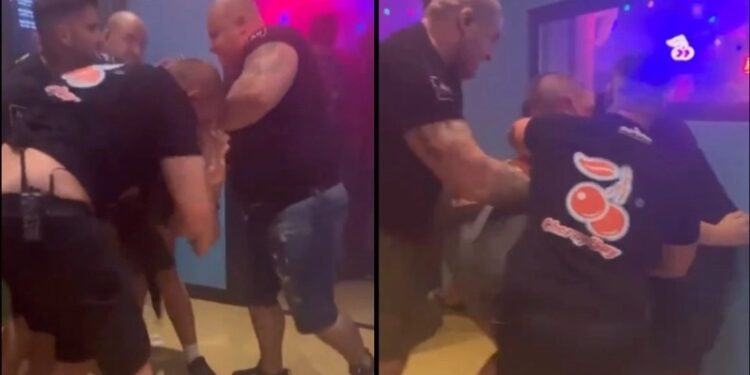 Alldaynews.gr Αδιανόητο ξύλο φουσκωτών σε πελάτη κλαμπ στην Ζάκυνθο (video)