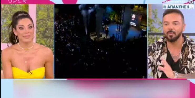 «Πάγωσε» στον αέρα η Μαριάντα Πιερίδη με τον στίχο του Τριαντάφυλλου: «Π… το 21, π… και εδώ»[video]