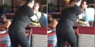 Μάνα έσπασε ποτήρι στο κεφάλι σερβιτόρας επειδή «προσέβαλε» τον ανάπηρο γιο της[video]