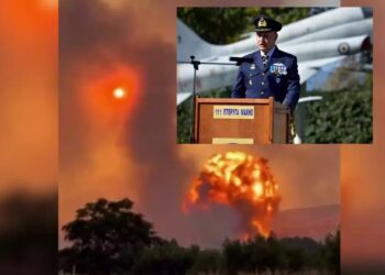 Φωτιά στη Νέα Αγχίαλο: Απαλλάσσεται των καθηκόντων ο διοικητής της 111 Πτέρυγας Μάχης μέχρι την ολοκλήρωση της ΕΔΕ