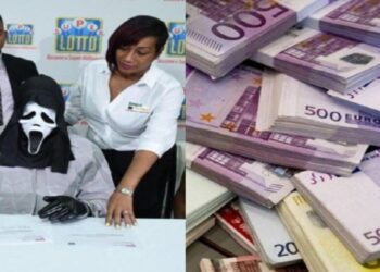 Άντρας έπιασε το Λόττο και παρέλαβε τα κέρδη με μάσκα για να μην τον αναγνωρίσουν οι συγγενείς και του ζητάνε δανεικά[Φωτογραφίες]