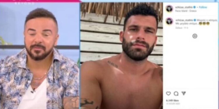 Χαμός On Air!  «Ρε είσαι μ@@κας» – Η παρέμβαση του Στάθη Σχίζα και η απάντηση στον Τριαντάφυλλο[video]