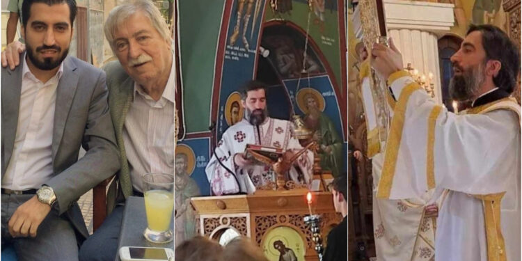 Ο εγγονός του Ανέστη Βλάχου έβαλε τα ράσα[Φωτογραφίες]