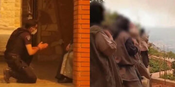 Alldaynews.gr Καρέ καρέ η προσπάθεια των αστυνομικών να εκκενώσουν μοναστήρι με μοναχές στη Μάνδρα – Ψέλνουν βλέποντας τη φωτιά