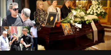 Alldaynews.gr Βασίλης Κωνσταντινίδης: Θλίψη στην κηδεία του – Συντετριμμένοι ο γιος του και η σύζυγός του