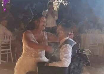 Ο γάμος της χρονιάς στην Εύβοια με γαμπρό τον 25χρονο Γιάννη που έμεινε παράλυτος στα Θεοφάνια (φωτο, video)