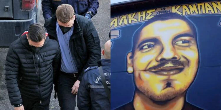 Δολοφονία Άλκη Καμπανού: Η ψευτομαγκιά των «12» κράτησε μόνο 40 δευτερόλεπτα