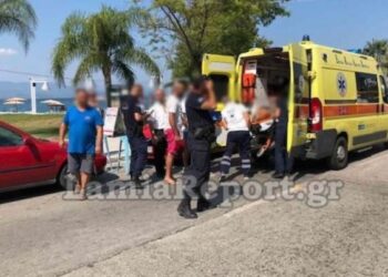 Τροχαίο ατύχημα στα Καμένα Βούρλα – Αυτοκίνητο παρέσυρε 14χρονο