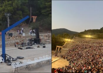 Χαμός με την παράσταση “Σφήκες” στην Επίδαυρο – Έφευγε ο κόσμος και φώναζε “ντροπή και αίσχος”