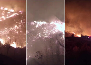 Εκτός ελέγχου η φωτιά στη Ρόδο (φωτο)