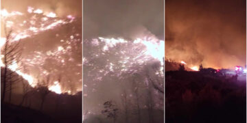 Εκτός ελέγχου η φωτιά στη Ρόδο (φωτο)