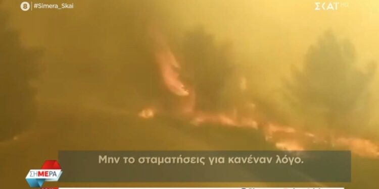 Alldaynews.gr «Προχώρα Γιάννη καίγονται τα παράθυρα» – Συγκλονιστικό βίντεο με εθελοντές να περνούν μέσα από τις φλόγες στη Ρόδο