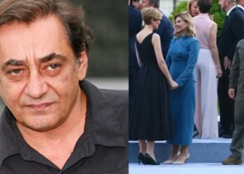 Καφετζόπουλος για την εικόνα με τον μοναχικό Ζελένσκι στο ΝΑΤΟ: «Οι ηγέτες και το παιδί με τα χακί»