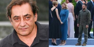 Alldaynews.gr Καφετζόπουλος για την εικόνα με τον μοναχικό Ζελένσκι στο ΝΑΤΟ: «Οι ηγέτες και το παιδί με τα χακί»