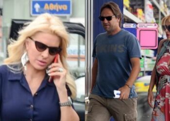 Κακά μαντάτα για τη Μενεγάκη: «Παγώνει» τις διακοπές στην Άνδρο, γύρισε άρον-άρον στην Αθήνα η παρουσιάστρια