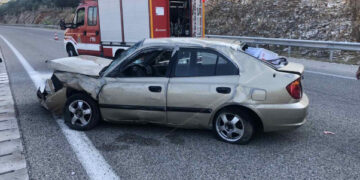 Alldaynews.gr Σοβαρό τροχαίο στην Ιόνια Οδό – Οικογένεια οι επιβαίνοντες στο Ι.Χ (φωτο)