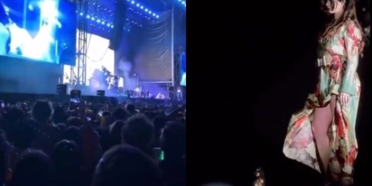 Alldaynews.gr Τρελό σκηνικό σε συναυλία της Lana Del Rey: Οι θεατές χτυπήθηκαν από μυστηριώδες ενεργειακό κύμα και σωριάστηκαν στο έδαφος (video)