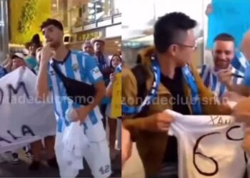 Έπος: Οι οπαδοί της Μάλαγα, αφού η διοίκηση δεν κάνει μεταγραφές, πήγαν αεροδρόμιο και…. υποδέχτηκαν τουρίστα (video)