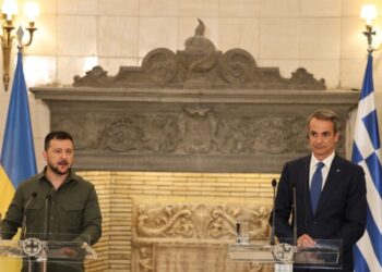 Κ. Μητσοτάκης: «Δεν θα αναγνωρίσουμε ποτέ την παράνομη προσάρτηση περιοχών της Ουκρανίας» – Το ευχαριστώ του Ζελένσκι
