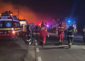 Κόλαση στη Ρουμανία: Ένας νεκρός και 33 τραυματίες από εκρήξεις σε πρατήριο καυσίμων[video]